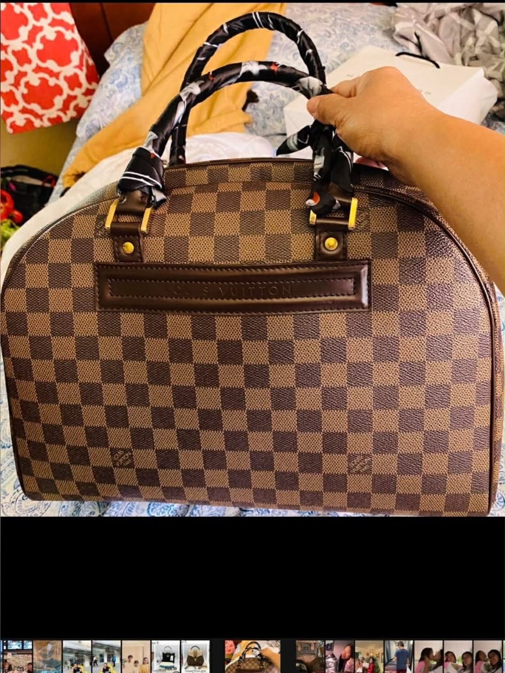 Lv damier gm nolita
